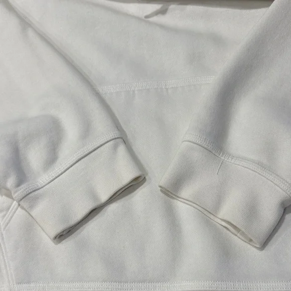 Nike Men's White Hoodie Sweater - Picture 6 of 8
